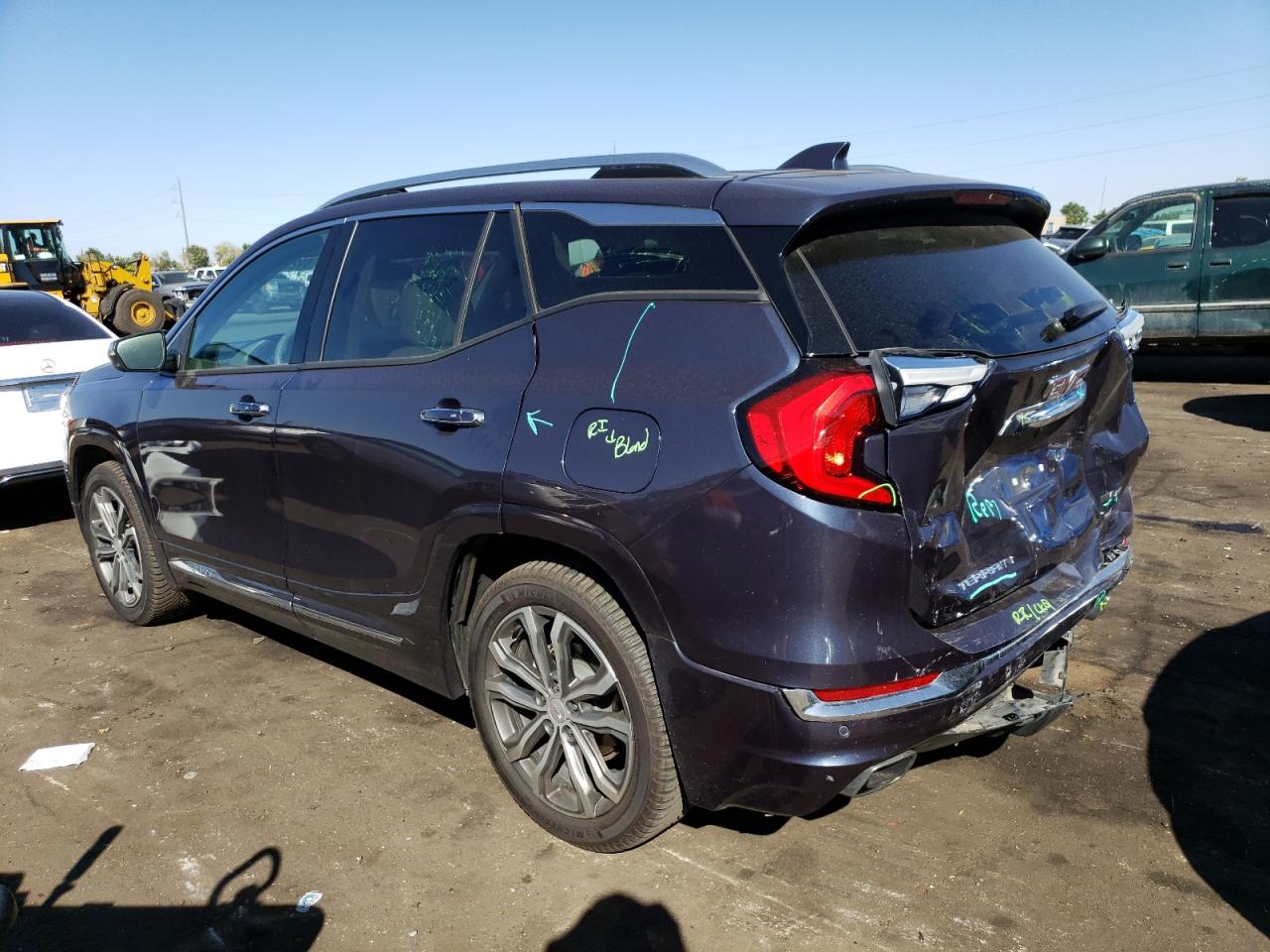 Image 2 of 2018 GMC TERRAIN DENALI 2018 with VIN 3GKALXEX6JL215336