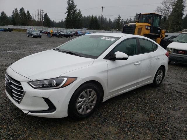 Image 1 of 2017 HYUNDAI ELANTRA SE 2017 with VIN 5NPD74LF1HH078824