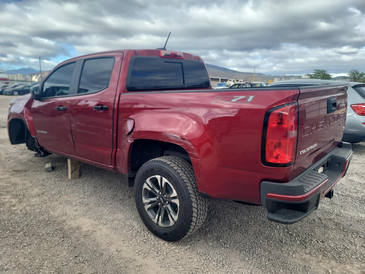 Изображение 2 2021 CHEVROLET COLORADO Z71 2021 с VIN 1GCGSDENXM1288923