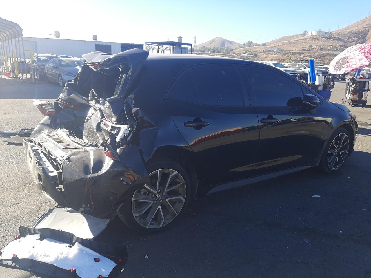 Image 3 of 2022 TOYOTA COROLLA XSE 2022 with VIN JTNC4MBE9N3186088