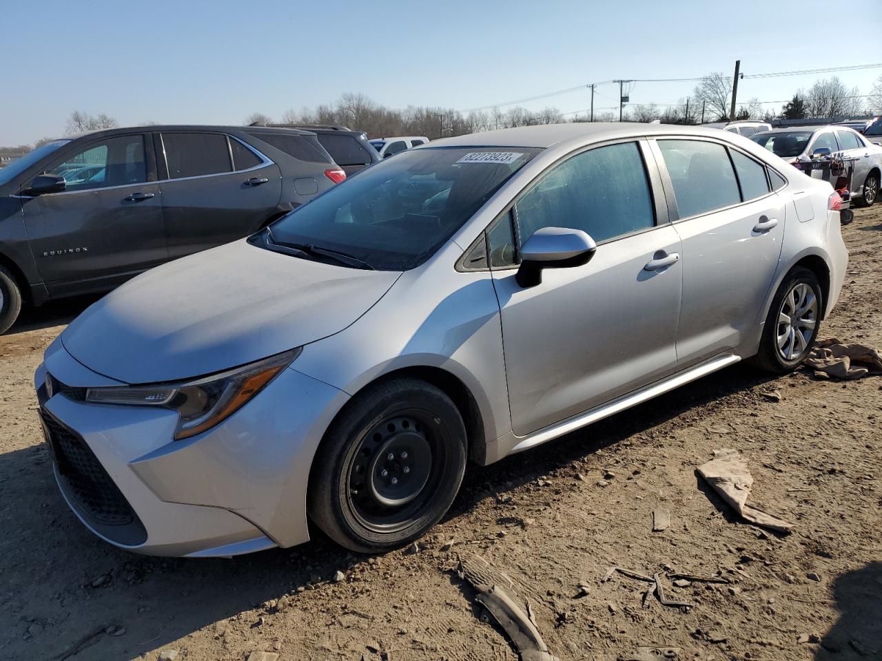 Image 1 of 2021 TOYOTA COROLLA LE 2021 with VIN 5YFEPMAE3MP250850