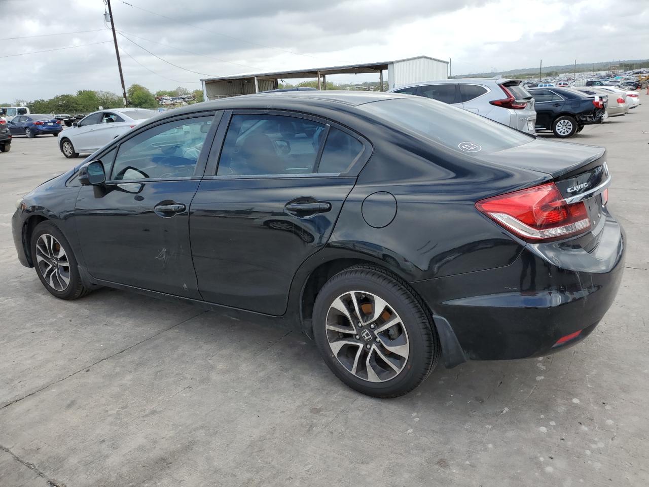 Obraz 2 z 2013 HONDA CIVIC EX 2013 z VIN 19XFB2F88DE054687