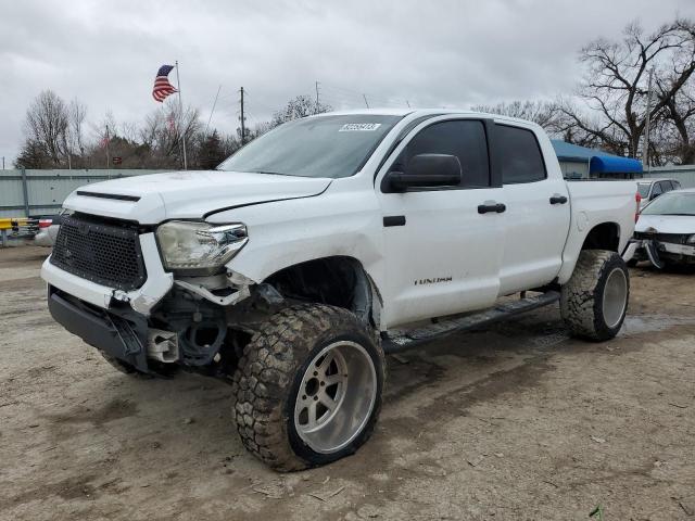 Image 1 of 2014 TOYOTA TUNDRA CREWMAX SR5 2014 with VIN 5TFEM5F18EX081965