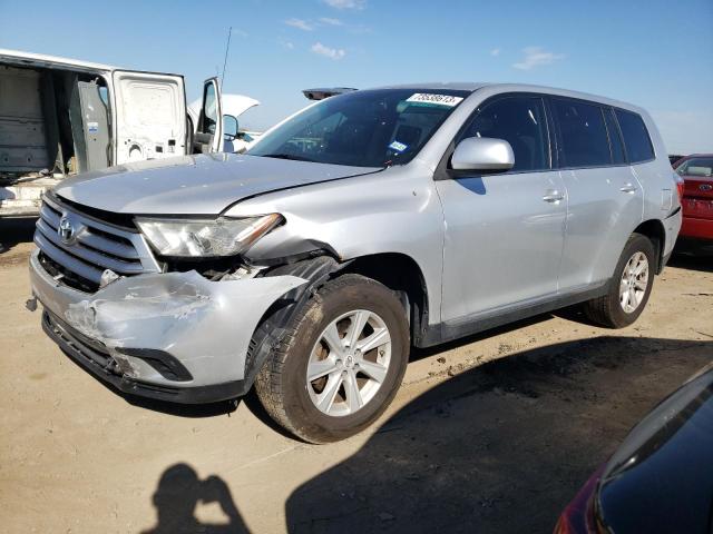 Изображение 1 2012 TOYOTA HIGHLANDER BASE 2012 с VIN 5TDZA3EH0CS024045