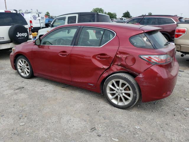 Image 2 of 2012 LEXUS CT 200 2012 with VIN JTHKD5BH4C2067222