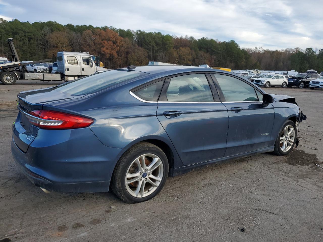 Изображение 3 2018 FORD FUSION SE HYBRID 2018 с VIN 3FA6P0LU0JR137838