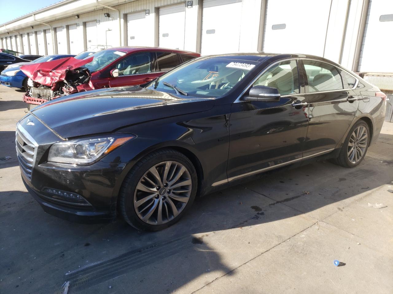 Image 1 of 2017 GENESIS G80 ULTIMATE 2017 with VIN KMHGN4JFXHU180727