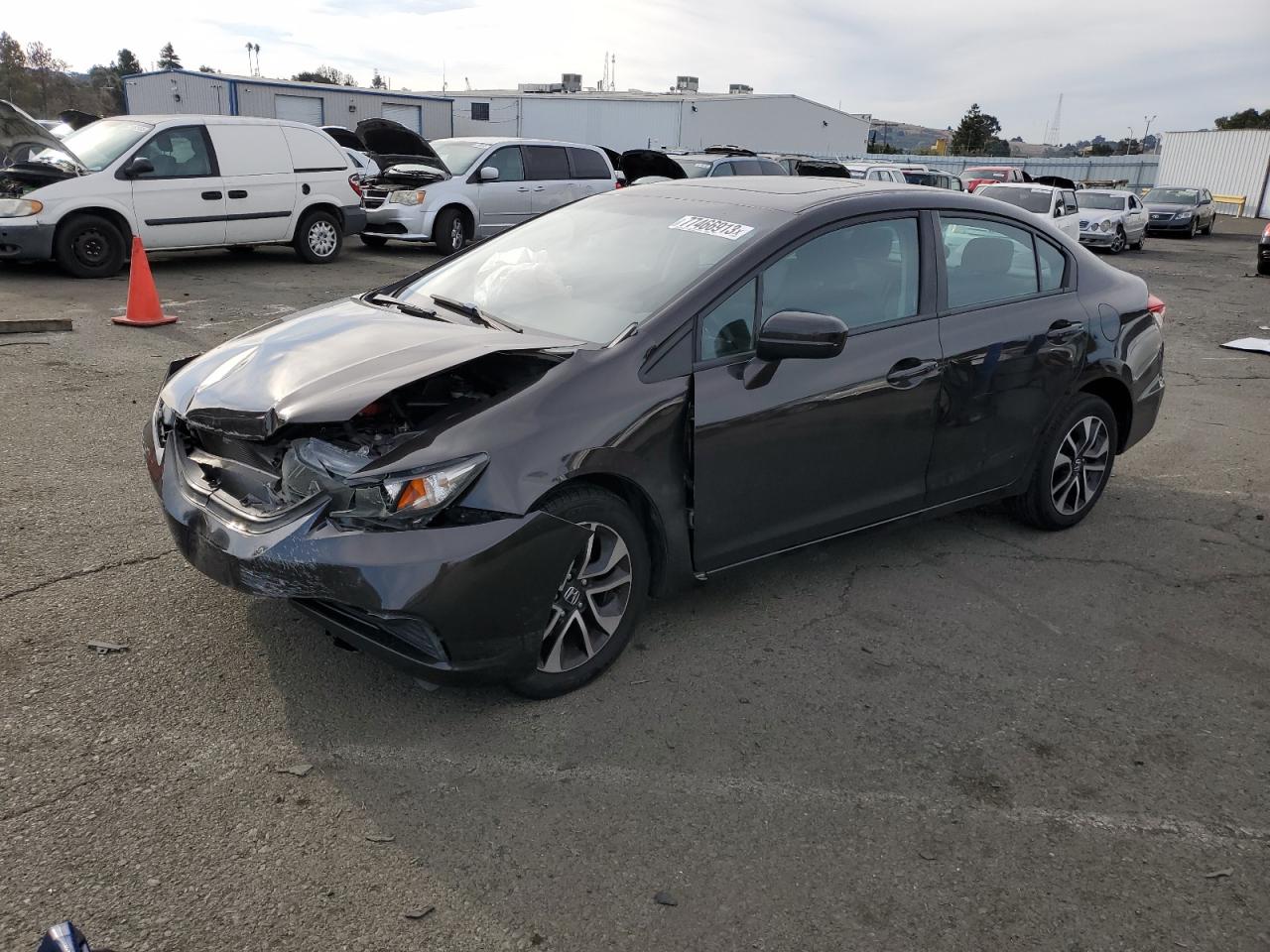 2014 HONDA CIVIC EX 2014 image