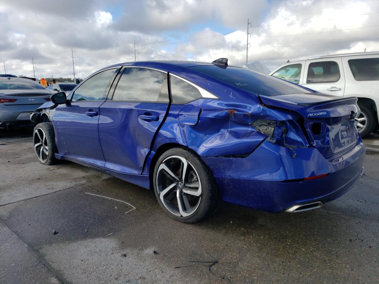 Image 2 of 2021 HONDA ACCORD SPORT 2021 with VIN 1HGCV1F38MA101052