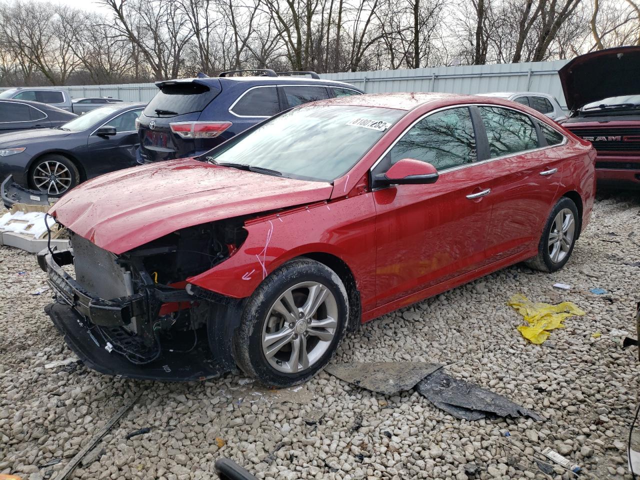 Image 1 of 2018 HYUNDAI SONATA SPORT 2018 with VIN 5NPE34AF9JH633429