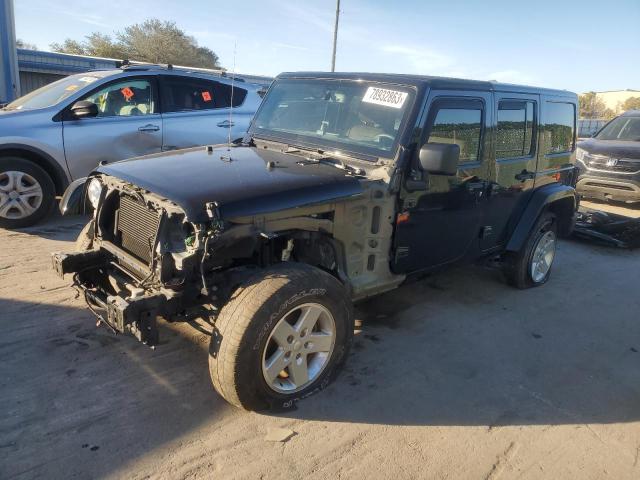 Image 1 of 2017 JEEP WRANGLER UNLIMITED SAHARA 2017 with VIN 1C4BJWEG1HL695419