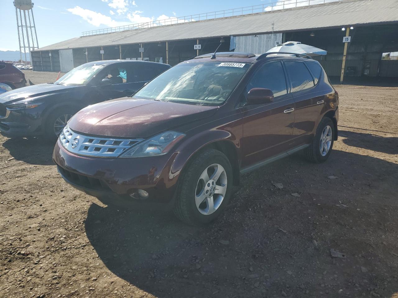 Изображение 1 2005 NISSAN MURANO SL 2005 с VIN JN8AZ08T65W325253