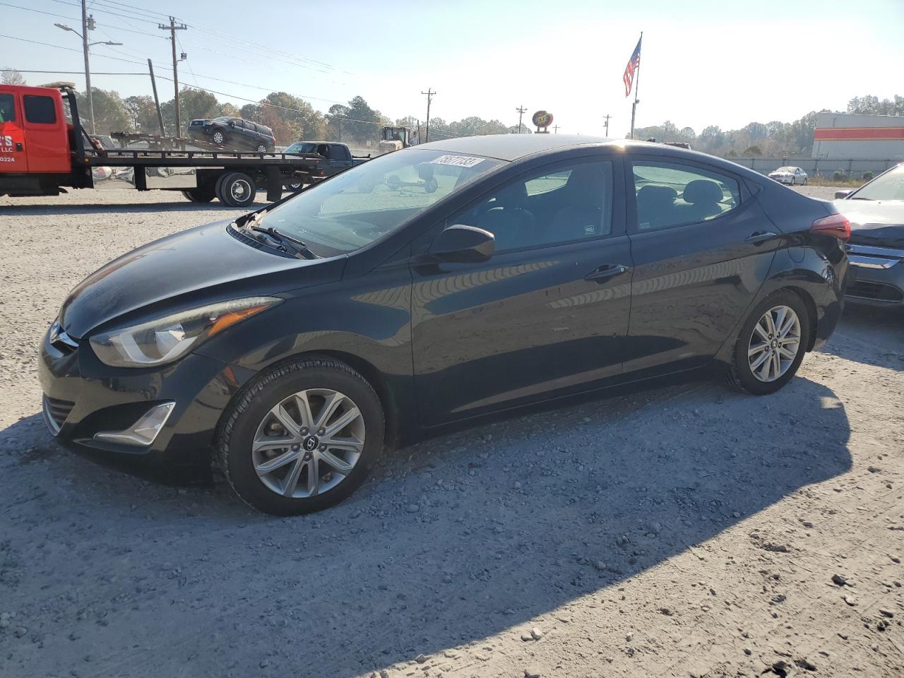 Obraz 1 z 2014 HYUNDAI ELANTRA SE 2014 z VIN 5NPDH4AE0EH457428