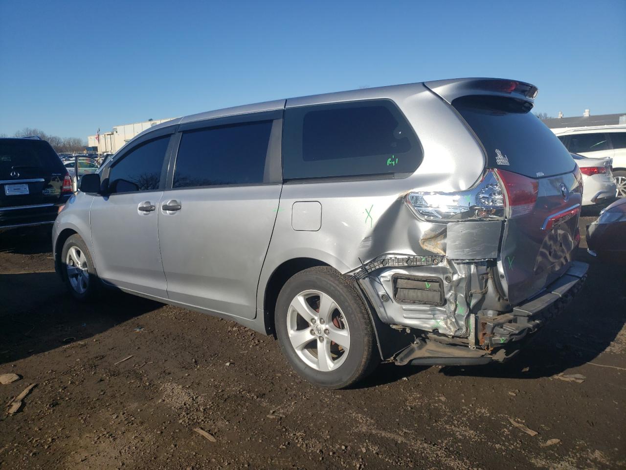 Image 2 of 2012 TOYOTA SIENNA  2012 with VIN 5TDZK3DC4CS183802