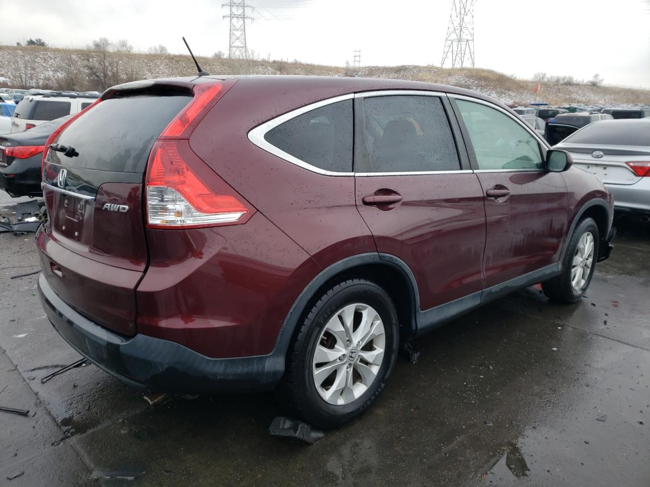 Obraz 3 z 2013 HONDA CR-V EX 2013 z VIN 5J6RM4H55DL008824