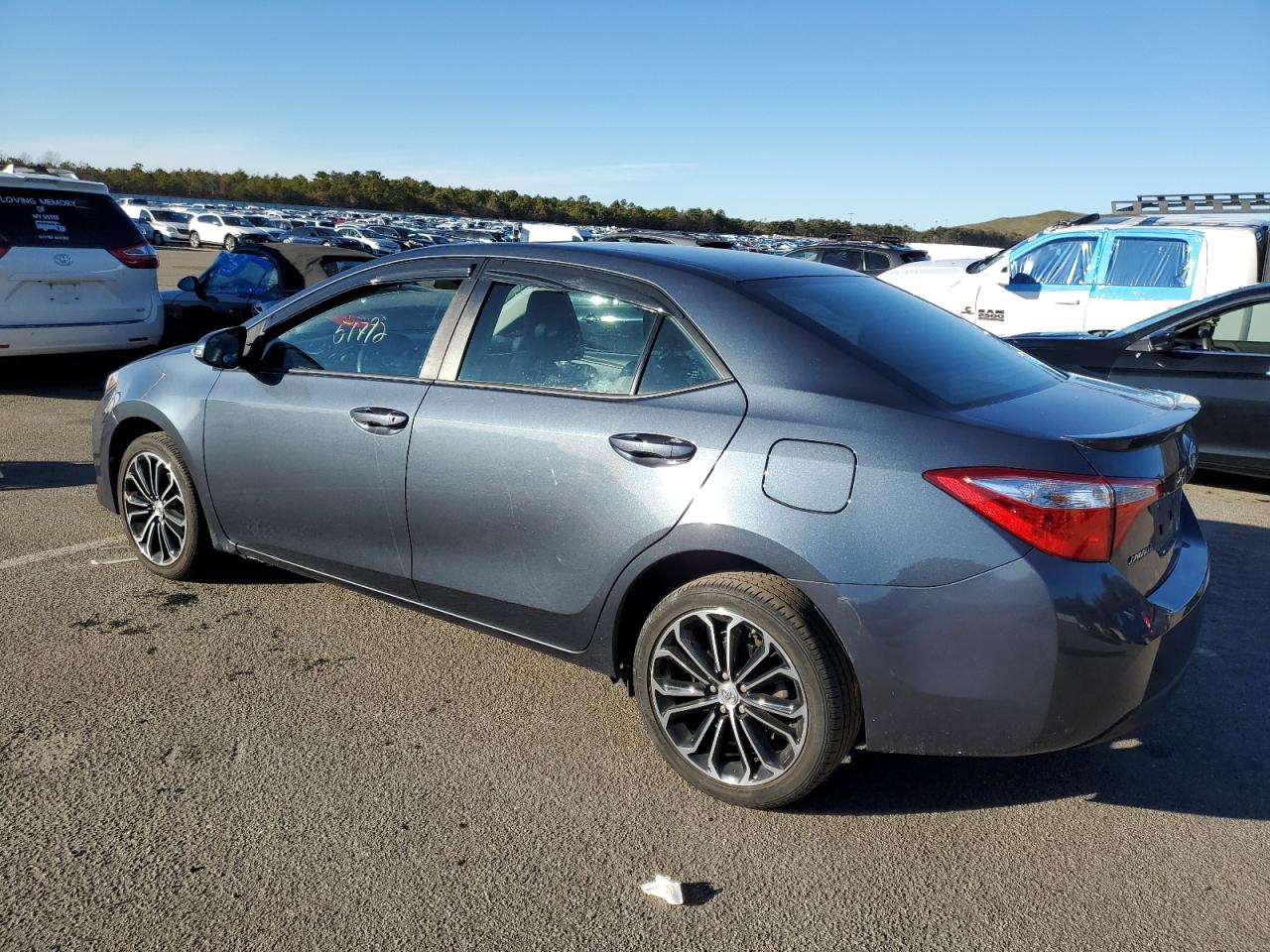 Image 2 of 2015 TOYOTA COROLLA L 2015 with VIN 2T1BURHE1FC382250