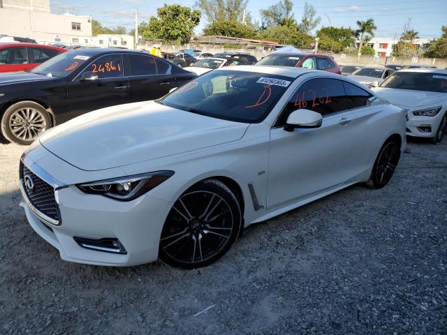 Image 1 of 2018 INFINITI Q60 LUXE 300 2018 with VIN JN1EV7EK7JM340995