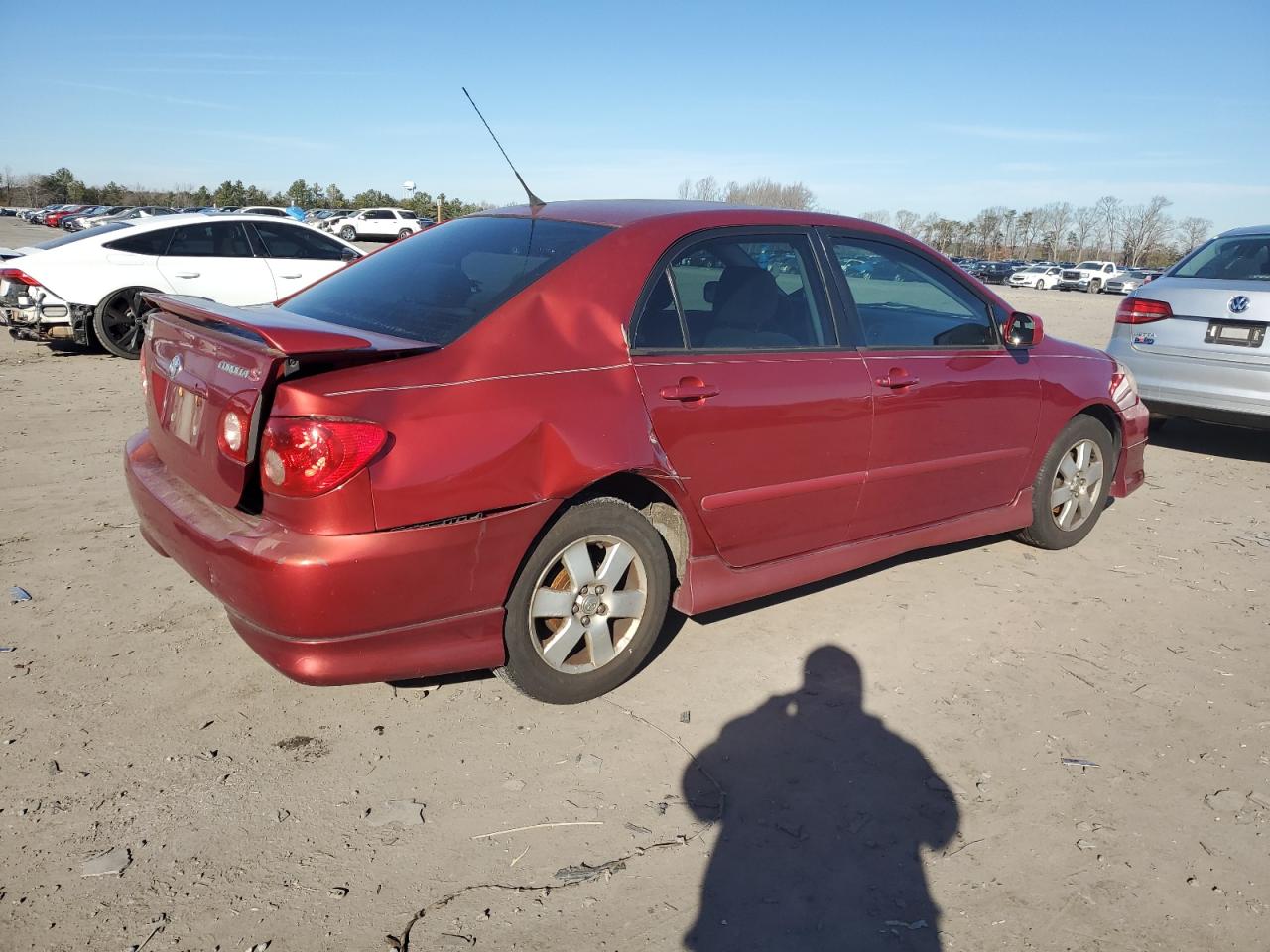 Image 3 of 2007 TOYOTA COROLLA CE 2007 with VIN 2T1BR30E87C821133