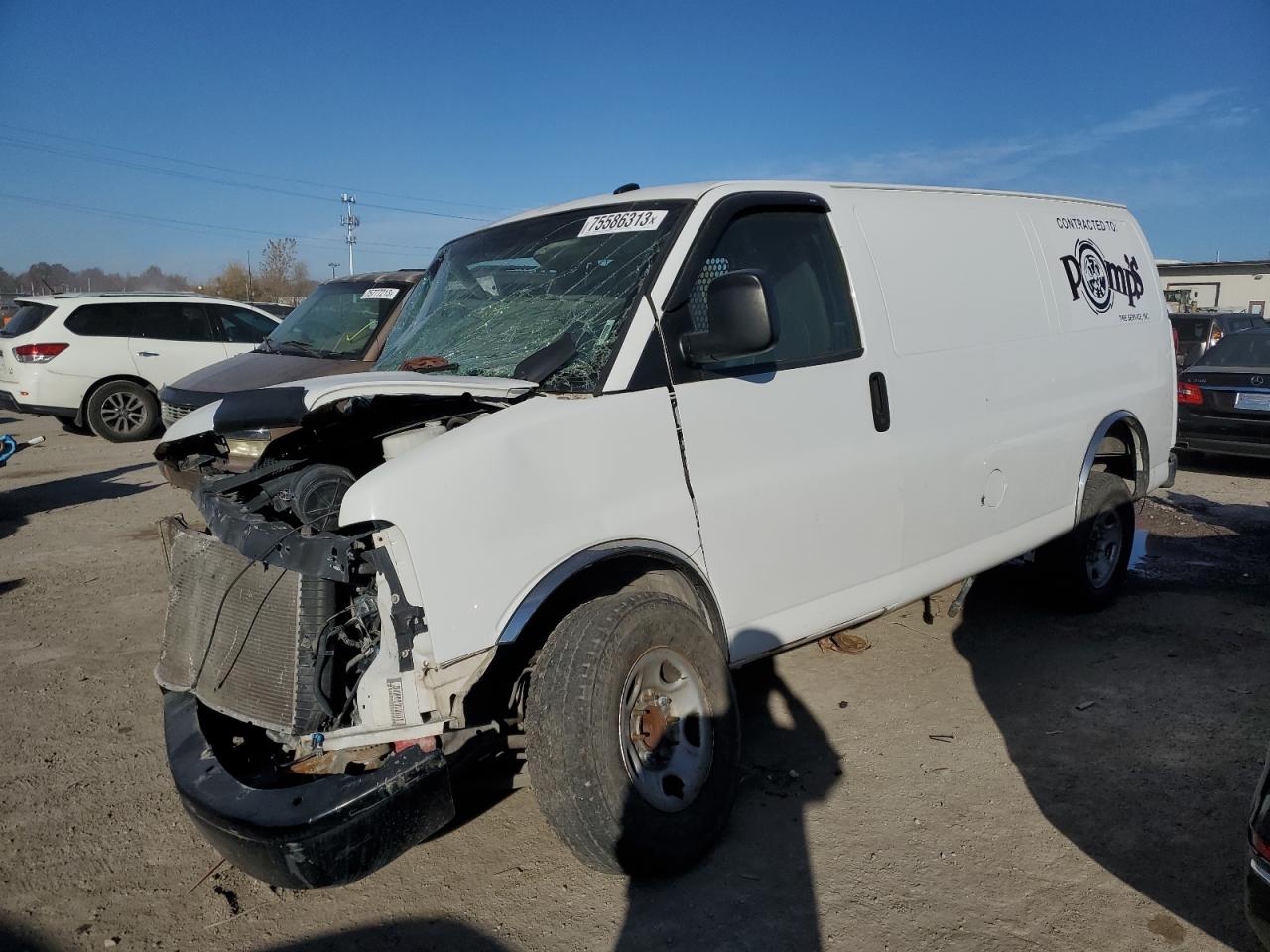Obraz 1 z 2014 CHEVROLET EXPRESS G3500  2014 z VIN 1GCZGTCG2E1183285