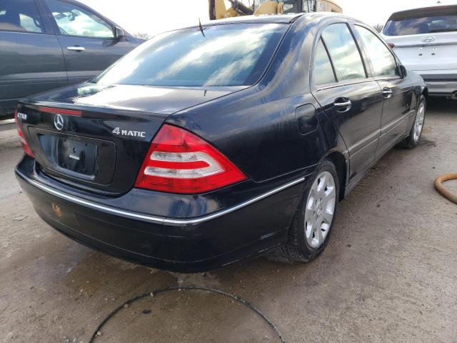 Image 3 of 2005 MERCEDES-BENZ C 240 4MATIC 2005 with VIN WDBRF81J85F637247