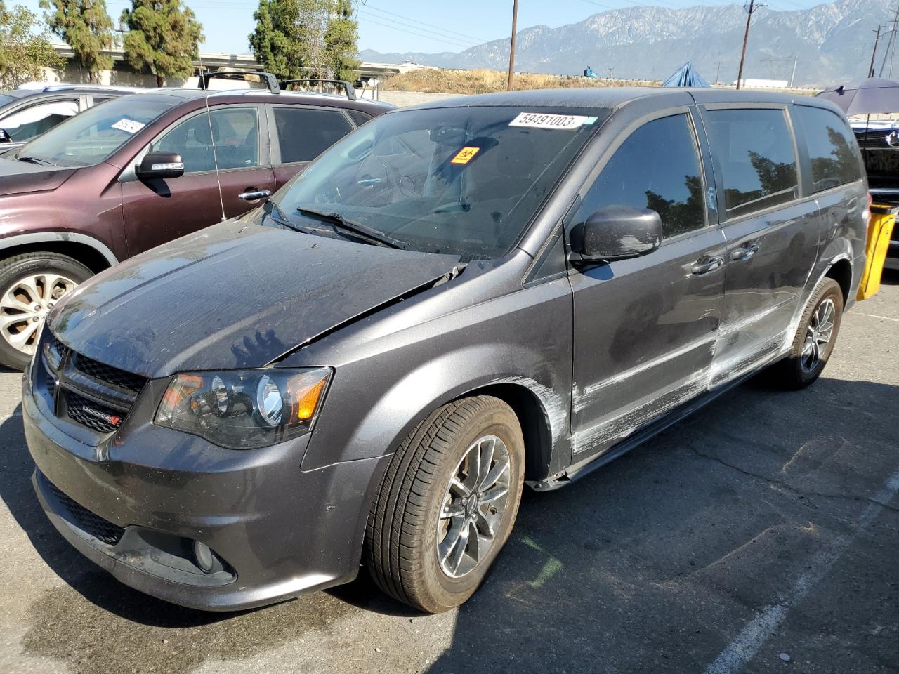 Image 1 of 2016 DODGE GRAND CARAVAN SXT 2016 with VIN 2C4RDGCG2GR386479
