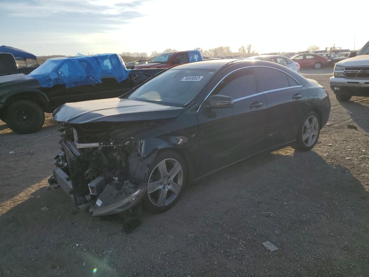 Image 1 of 2016 MERCEDES-BENZ CLA 250 4MATIC 2016 with VIN WDDSJ4GBXGN308462