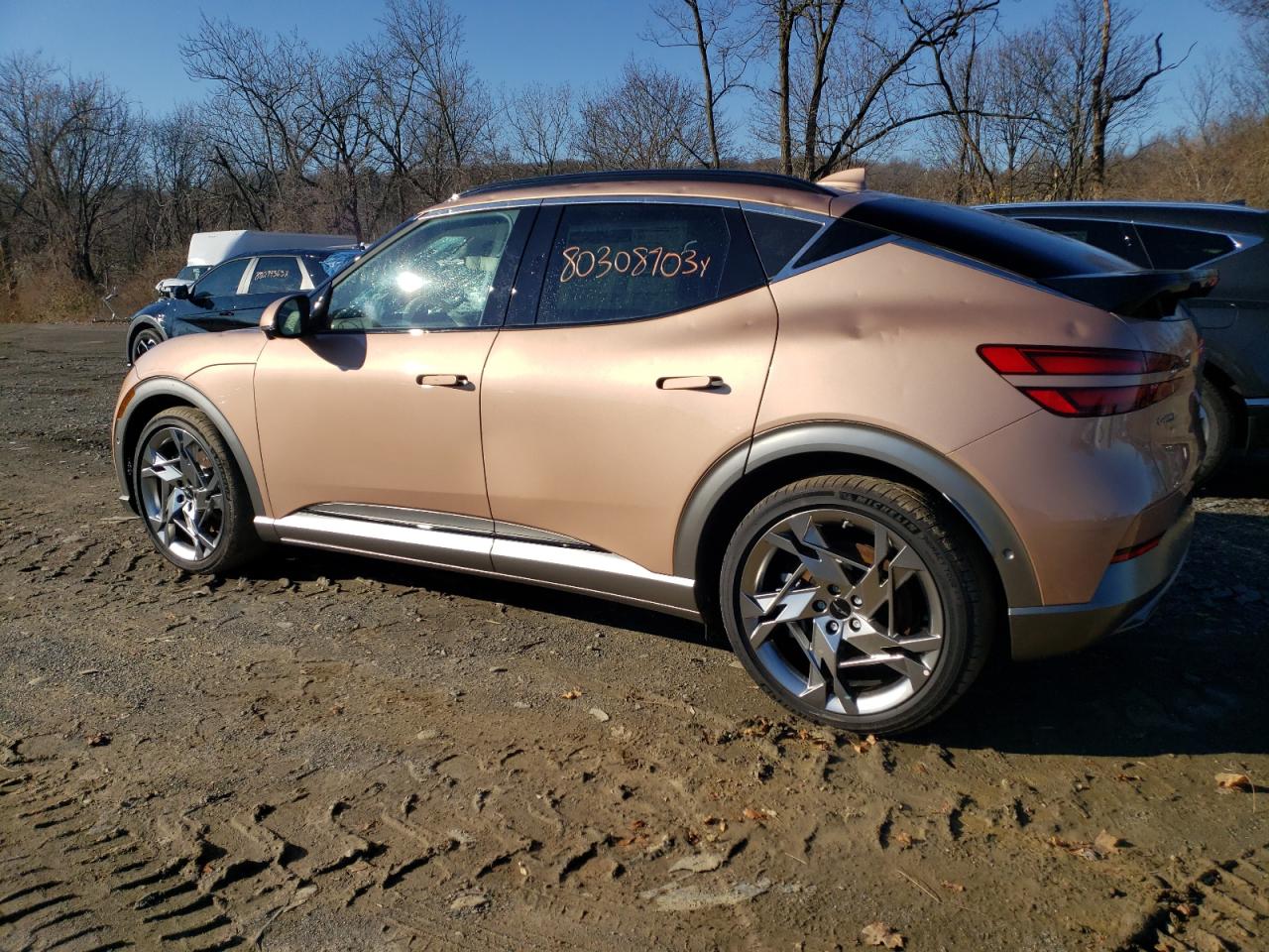 Image 2 of 2023 GENESIS GV60 PERFORMANCE 2023 with VIN KMUKEDTB1PU018893