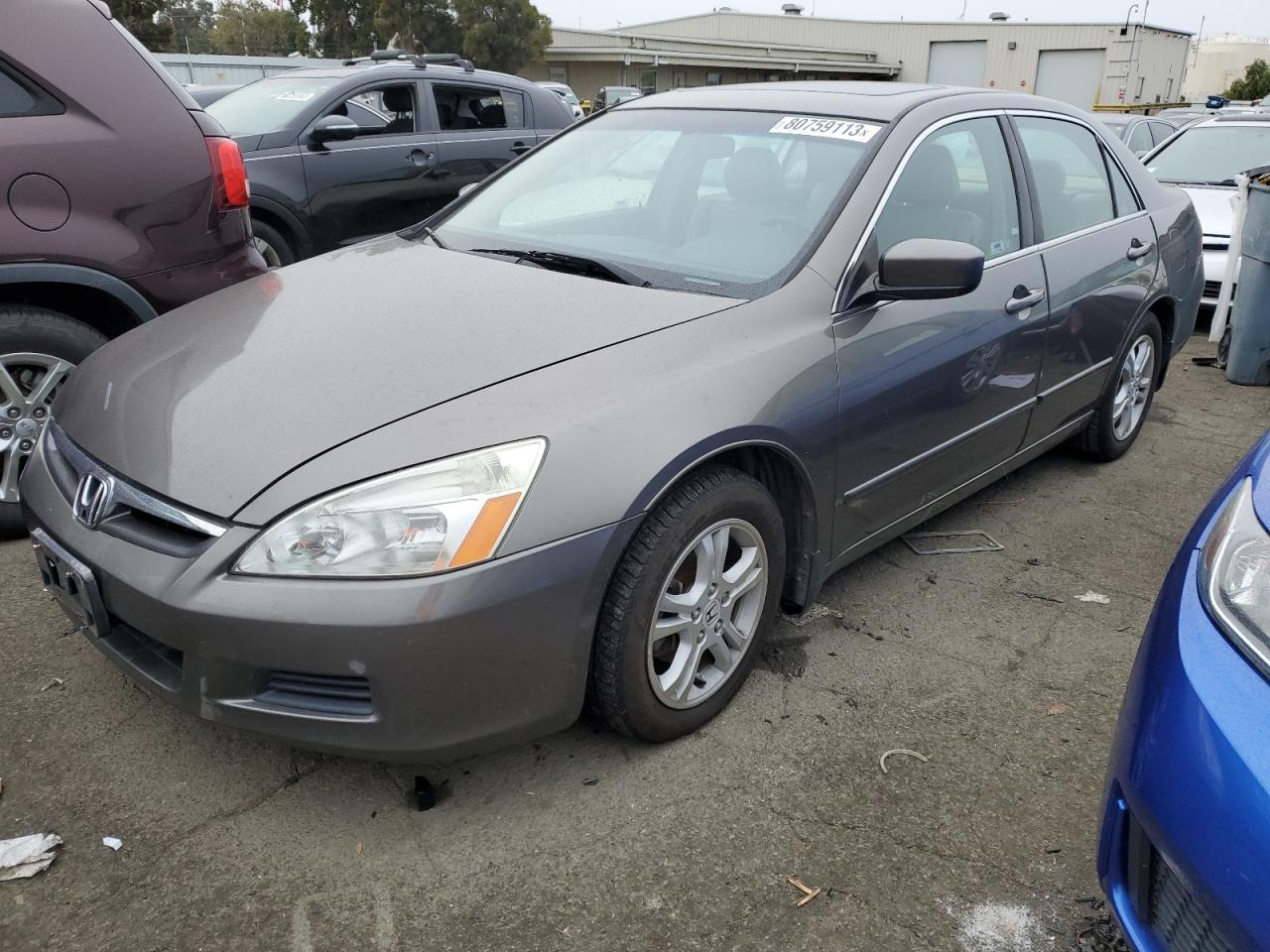 Obraz 1 z 2007 HONDA ACCORD EX 2007 z VIN 1HGCM56837A162982