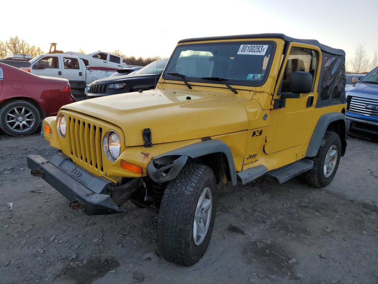 Image 1 of 2006 JEEP WRANGLER X 2006 with VIN 1J4FA39S96P715298