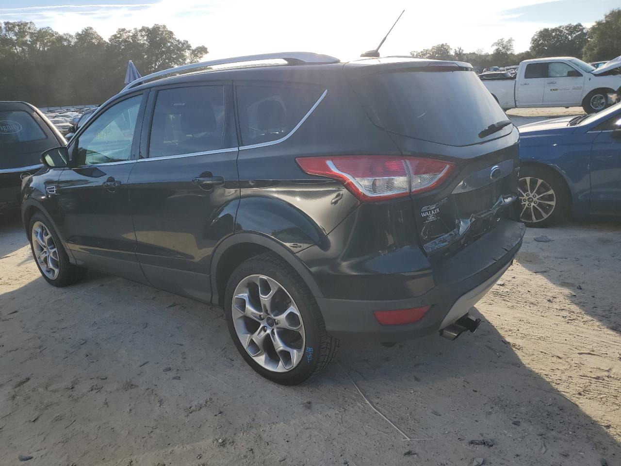 Image 2 of 2014 FORD ESCAPE TITANIUM 2014 with VIN 1FMCU0J90EUA97789