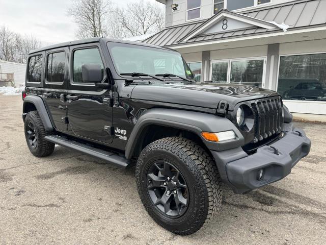 Image 1 of 2020 JEEP WRANGLER UNLIMITED SPORT 2020 with VIN 1C4HJXDG6LW163642