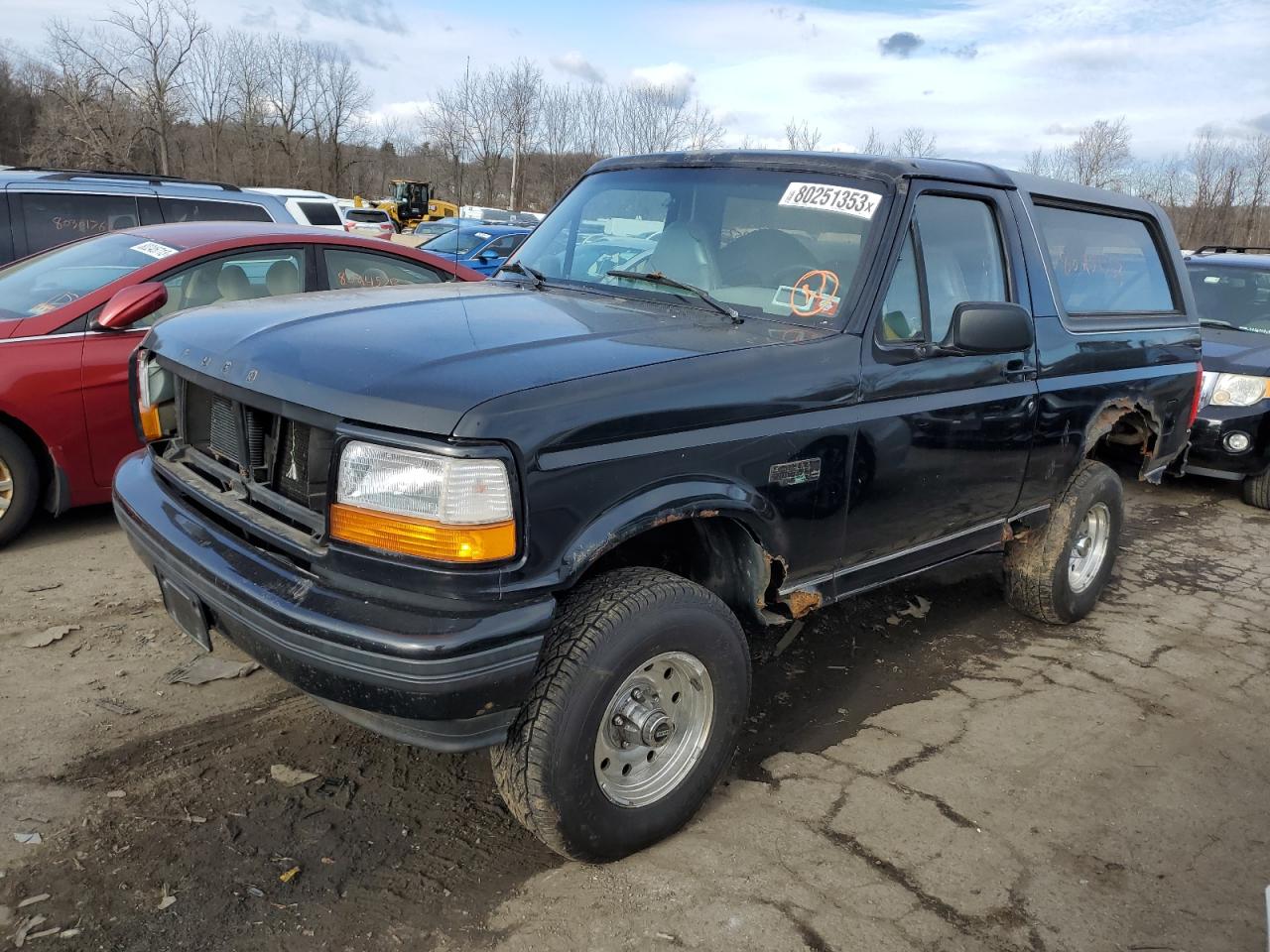 Image 1 of 1996 FORD BRONCO U100 1996 with VIN 1FMEU15HXTLA71123