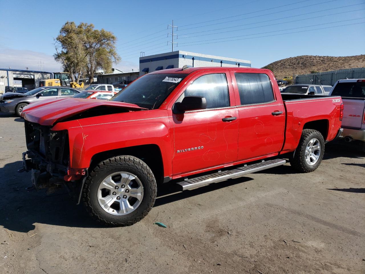 Image 1 of 2014 CHEVROLET SILVERADO C1500 LT 2014 with VIN 3GCPCREC2EG228355