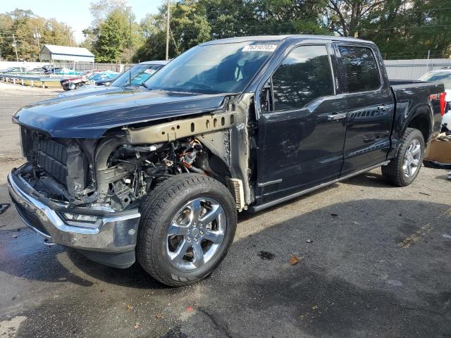 Image 1 of 2021 FORD F150 SUPERCREW 2021 with VIN 1FTFW1ED6MFB99357