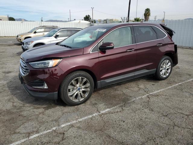 Image 1 of 2020 FORD EDGE TITANIUM 2020 with VIN 2FMPK3K98LBA13244