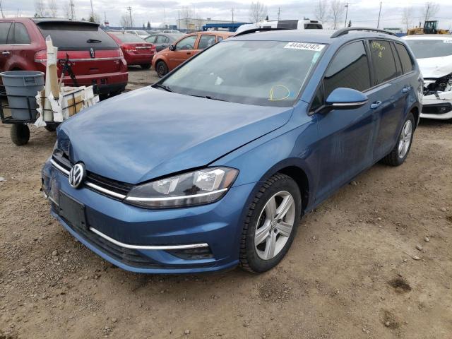 Image 2 of 2019 VOLKSWAGEN GOLF SPORTWAGEN S 2019 with VIN 3VW117AUXKM510025