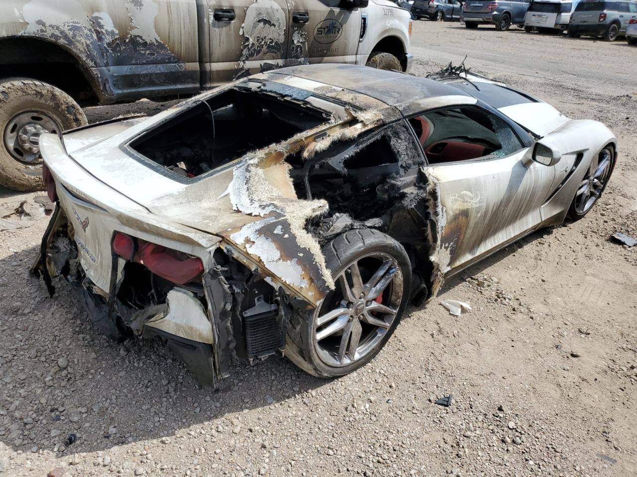 Obraz 3 z 2014 CHEVROLET CORVETTE STINGRAY Z51 3LT 2014 z VIN 1G1YM2D78E5133151
