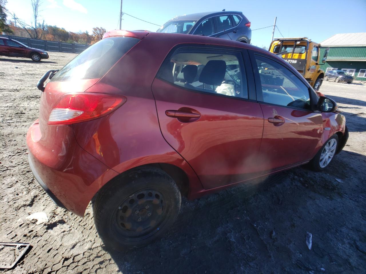 Image 3 of 2014 MAZDA MAZDA2 SPORT 2014 with VIN JM1DE1KZ2E0181064