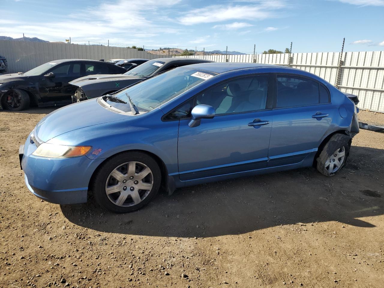 Изображение 1 2008 HONDA CIVIC LX 2008 с VIN 1HGFA16538L045252
