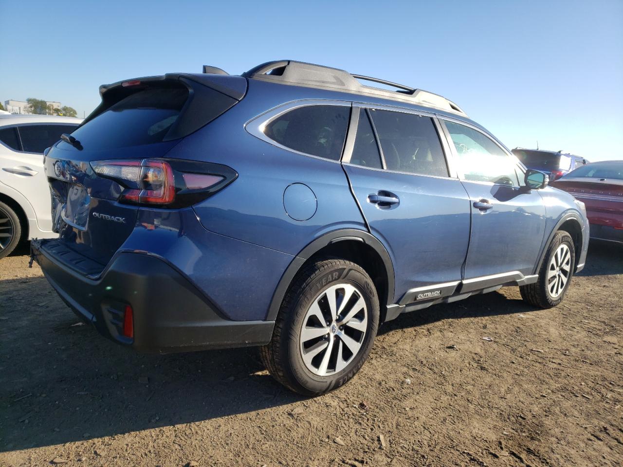 Image 3 of 2021 SUBARU OUTBACK PREMIUM 2021 with VIN 4S4BTACC1M3137069