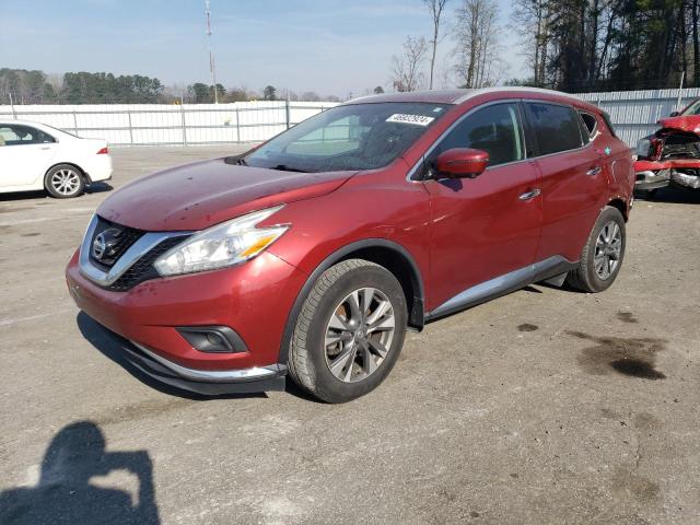 Изображение 1 2017 NISSAN MURANO S 2017 с VIN 5N1AZ2MH4HN120223