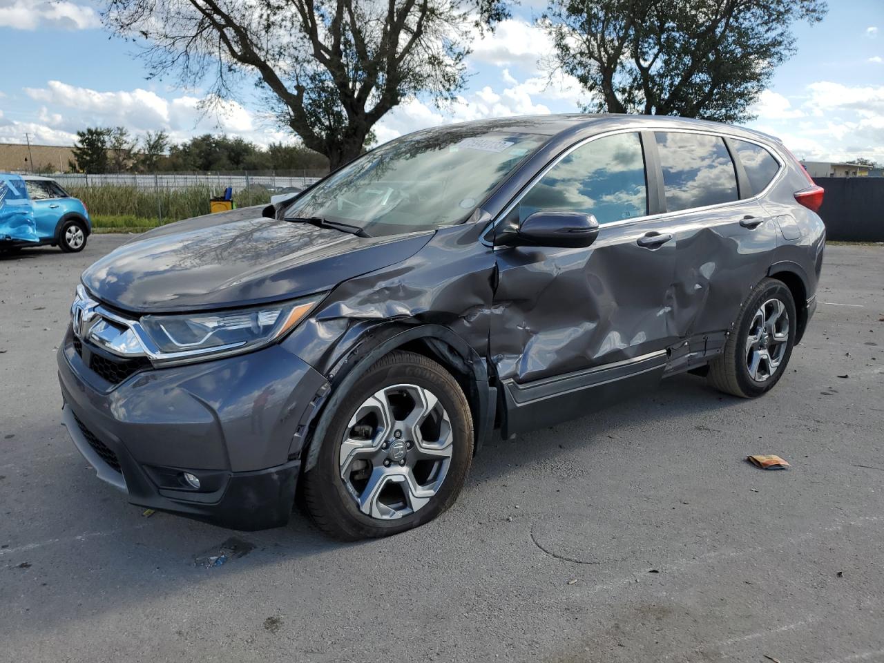 Изображение 1 2018 HONDA CR-V EX 2018 с VIN 5J6RW1H53JA013617
