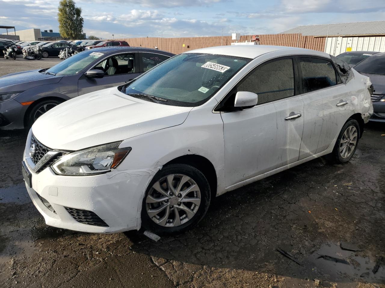 Image 1 of 2018 NISSAN SENTRA S 2018 with VIN 3N1AB7AP2JY255889