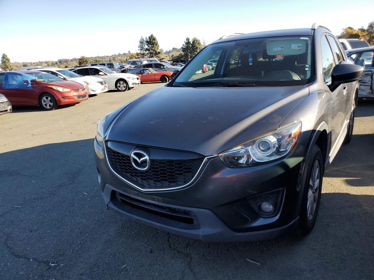 Image 1 of 2014 MAZDA CX-5 TOURING 2014 with VIN JM3KE2CY5E0402795