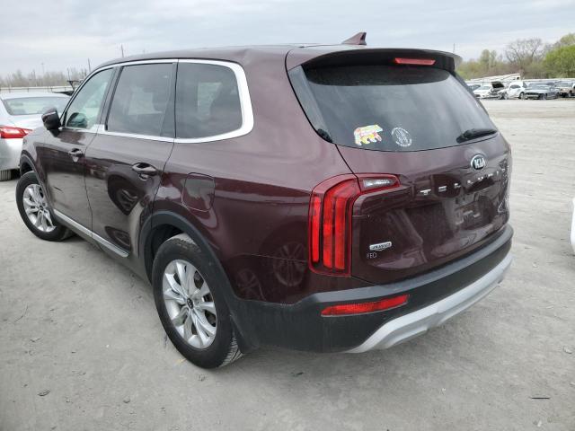 Image 2 of 2020 KIA TELLURIDE LX 2020 with VIN 5XYP2DHC5LG018118