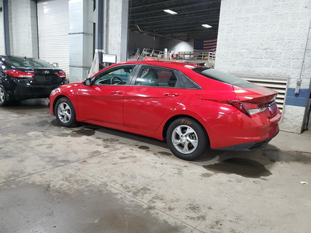 Image 2 of 2021 HYUNDAI ELANTRA SE 2021 with VIN 5NPLL4AG1MH039468