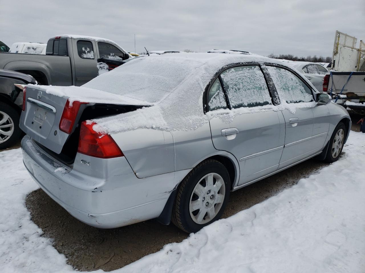 Изображение 3 2002 HONDA CIVIC EX 2002 с VIN JHMES26892S002103