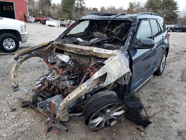 Image 2 of 2021 FORD EXPLORER XLT 2021 with VIN 1FMSK8DH6MGA25625