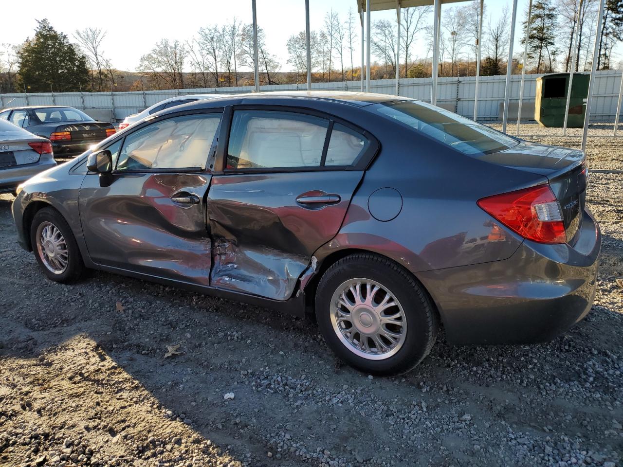 Image 2 of 2012 HONDA CIVIC LX 2012 with VIN 2HGFB2F59CH333544