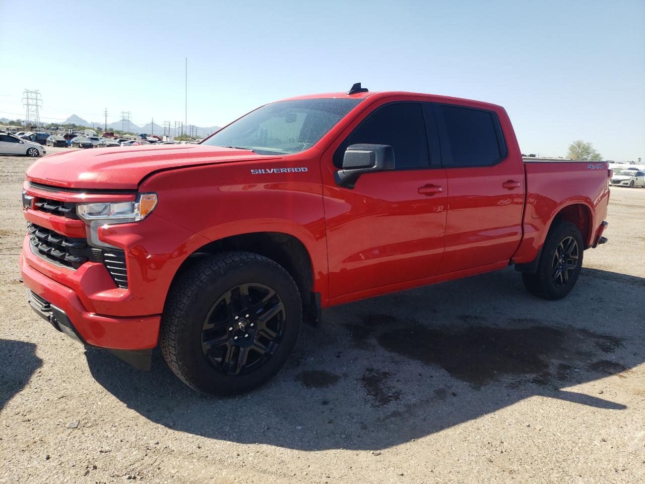 Изображение 1 2023 CHEVROLET SILVERADO K1500 RST 2023 с VIN 2GCUDEED9P1131442